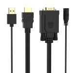 مبدل اچ دی ام آی به وی جی ای و صدا و میکرو یو اس بی اوریکو  ORICO VGA/HDMI Adapter Cable XD-HTVA 5m