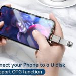 مبدل اوتی‌جی آیفون یواس‌بی به لایتنینگ مک‌دودو MCDODO OTG USB-A 3.0 To Lightning Mini OTG Adapter OT-8600