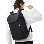 کوله پشتی یو اس بی دار ضد آب لپ تاپ 15.6 اینچ بنج Bange BG-2517 Men Business Backpack