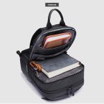 کوله پشتی تک بند  ضد آب یو اس بی دار تبلت 7.9 اینچی بنج Bange BG-77112 Men's Waterproof Crossbody Chest Bag Black