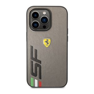 قاب چرمی آیفون 14 پرو طرح فراری CG Mobile iphone 14 Pro Ferrari Leather Case