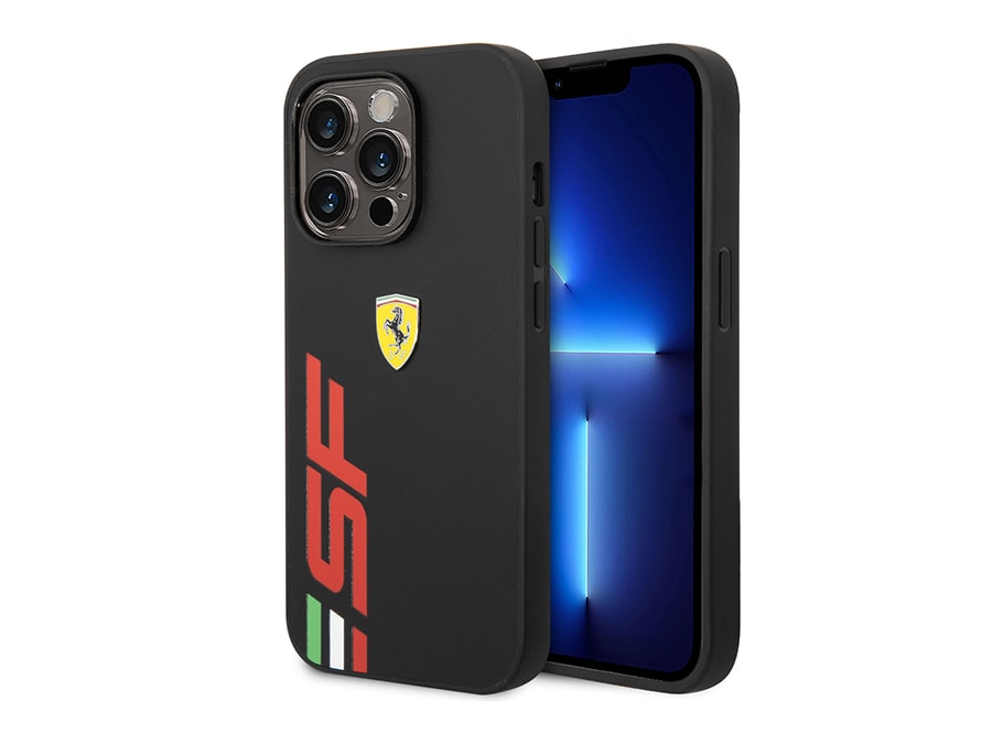 قاب چرمی آیفون 14 پرو طرح فراری CG Mobile iphone 14 Pro Ferrari Leather Case