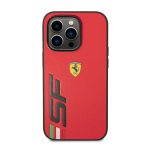 قاب چرمی آیفون 14 پرو طرح فراری CG Mobile iphone 14 Pro Ferrari Leather Case