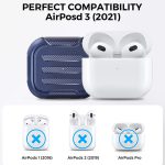 کاور ضدضربه ایرپاد 3 آها استایل همراه قلاب AhaStyle PT115-3 AirPods3 Protection Case