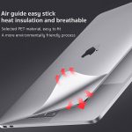 کاور محافظ بدنه مک بوک ایر 13 کوتتسی Coteetci MacBook fuselage film set 2020 13 Air MB1095-GY