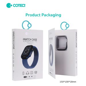 قاب محافظ اپل واچ سری 7 و 8 سایز 45 میلی متر کوتتسی Coteetci iWatch 7/8 protection case 25008-BK