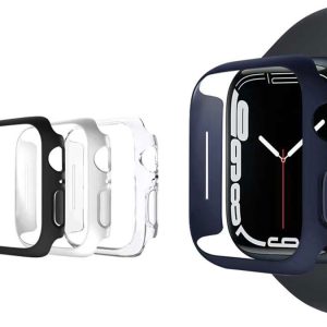 قاب محافظ اپل واچ سری 7 کوتتسی Coteetci iwatch 7 protective case 25006-BK