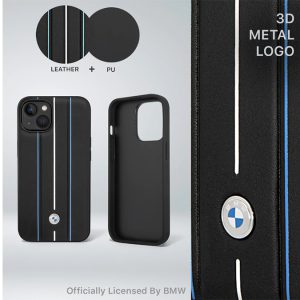 قاب چرمی آیفون 14 پلاس طرح بی ام و CG Mobile iphone 14 Plus BMW Leather Case