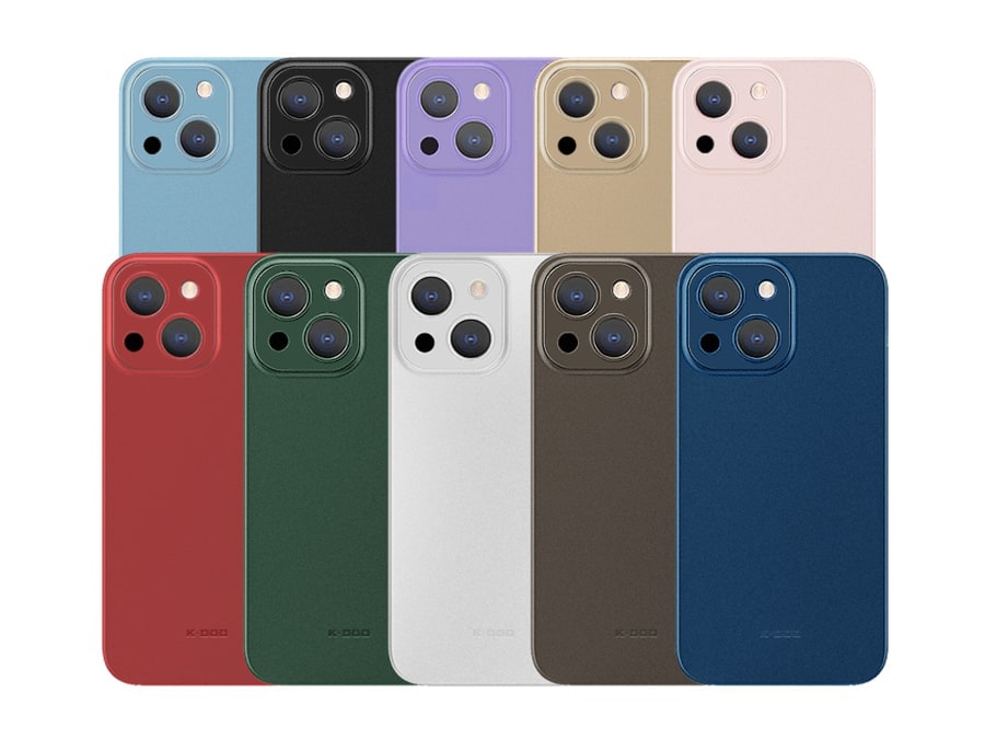 قاب نازک مات آیفون 14 Kzdoo iPhone 14 Air Skin Case