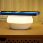 شارژر بی سیم و چراغ خواب رسی Recci RCW-21 wireless charging and LED night light