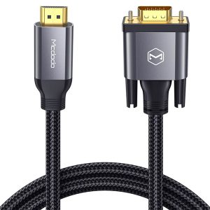 مبدل اچ دی ام آی به وی جی ای مک دودو Mcdodo CA-777 HDMI to VGA Convertor Cable 2M