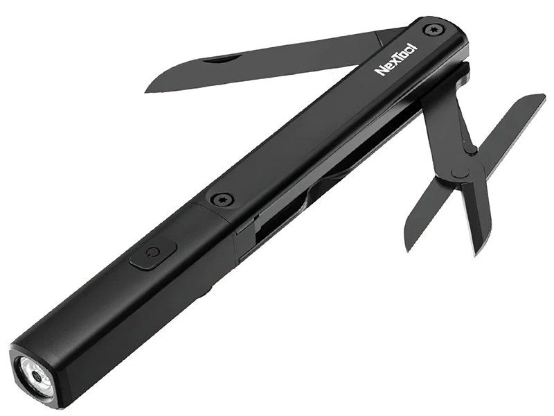 چراغ قوه سه کاره ضدآب شیائومی Multitool Xiaomi Nextool N1 flashlight-scissors-knife NE20026