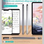 قلم لمسی عمومی سه سر کوتتسی Coteetci three-in-one universal capacitive pen 62001-GY