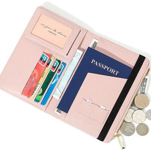 کیف پاسپورت و مدارک کش دار TAOMICMIC Y8644 PU Leather Passport Holder Wallet