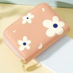 کیف پول و کارت دخترانه گلدار TAOMICMIC Y8376 PU leather credit card holder girl wallet