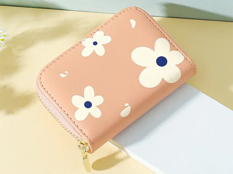 کیف پول و کارت دخترانه گلدار TAOMICMIC Y8376 PU leather credit card holder girl wallet