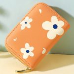 کیف پول و کارت دخترانه گلدار TAOMICMIC Y8376 PU leather credit card holder girl wallet