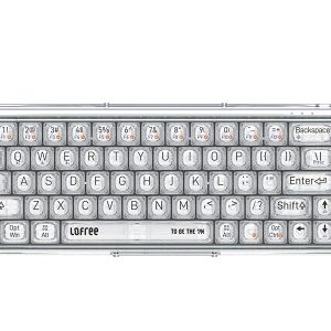 کیبورد بی سیم مکانیکی  LOFREE OE907 1% Jelly Wireless Mechanical Keyboard