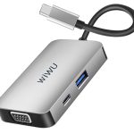 هاب تایپ سی پنج پورت ویوو WiWU Alpha 513HVP 5 in 1 USB C