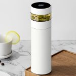 فلاسک دماسنج دار و قابل حمل شیائومی Xiaomi Youpin QUANGE Smart Tea Insulation Mug H8133