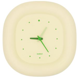 ساعت دیواری و رومیزی MUID Milk Yellow Bubble Clock