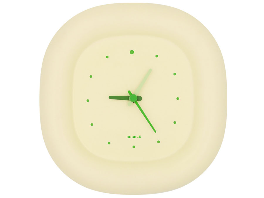 ساعت دیواری و رومیزی MUID Milk Yellow Bubble Clock