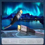 کابل دو سر اچ دی ام آی 3 متری کوتتسی Coteetci dual HDMI video cable 87107