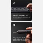 کیت پیچ گوشتی 25 تکه شیائومی Xiaomi HOTO QWLSD010 Battery-powered precision screwdriver 25-Piece kit