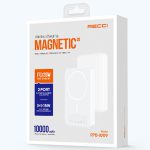 پاوربانک بی سیم مغناطیسی 10000 میلی آمپر ساعت رسی Recci Wireless Magnet Power Bank 10000mah RPB-W09