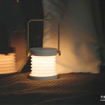 چراغ رومیزی قابل شارژ چندکاره تاشو کریتیو Creative folding lantern lamp rechargeable