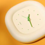 ساعت دیواری و رومیزی MUID Milk Yellow Bubble Clock