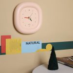 ساعت دیواری و رومیزی MUID Milk Yellow Bubble Clock