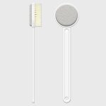 برس دوطرفه حمام شیائومی Xiaomi Quality Zero Double Sided Bath Brush Pumice Exfoliating Soft Brush