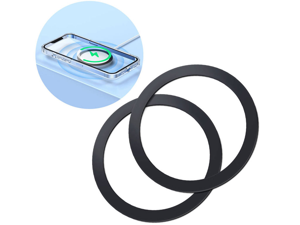 حلقه مغناطیسی فلزی دو عددی جویروم Joyroom metal magnetic ring for smartphone JR-Mag-M3