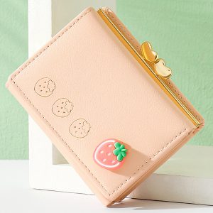 کیف پول زنانه کوچک طرح میوه های برجسته تائومیک میک TAOMICMIC Y8072 wallet Female Purse Cute Foldable Multi-Card