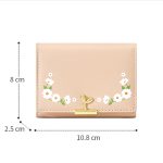 کیف پول زنانه کوچک طرح جوانه تائومیک میک TAOMICMIC Y8246 Women's Printed Short Student Small Wallet