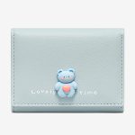 کیف پول زنانه کوچک طرح عروسکی تائومیک میک TAOMICMIC Y8249 cartoon short tri fold wallet student