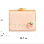 کیف پول زنانه کوچک طرح میوه های برجسته تائومیک میک TAOMICMIC Y8072 wallet Female Purse Cute Foldable Multi-Card