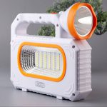 چراغ قوه شارژی دارای پنل خورشیدی ایکس او XO YH05 Solar Multi-Functional Searchlight Lamp