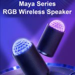 اسپیکر بی سیم قابل حمل جویروم JOYROOM JR-MS01 Maya Series Colorful Ambience Lights Bluetooth speaker