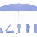 چتر بارانی و آفتابی دارای مینی پنکه شارژی Mini Fan Umbrella Product ST-200