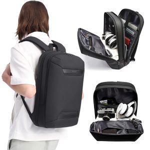 کوله پشتی لپ تاپ 15.6 اینچ و آیپد 12.9 اینچ یو اس بی دار بنج Bange BG-7677 Oxford Backpack With USB Type-C Port