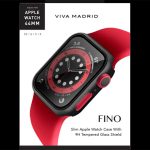 قاب و گلس اپل واچ  44 میلی‌متری سری 4، 5 و 6 ویوا مادرید VIVA MEDIA MADRID FINO SCREEN CASE FOR APPLE WATCH