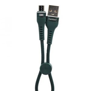 کابل شارژ یو اس بی به میکرو یو اس بی پاوربانکی 25 سانتی متری ارلدام Earldom EC-094M USB Data Cable 25cm