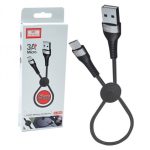 کابل شارژ یو اس بی به میکرو یو اس بی پاوربانکی 25 سانتی متری ارلدام Earldom EC-094M USB Data Cable 25cm