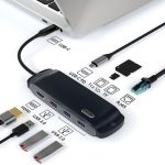 هاب تایپ سی 8 پورت  کوتسی Coteci 8in1 USB-C Hub 16005