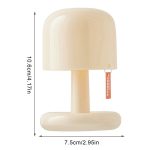 چراغ رومیزی شارژی کوچک LED Mini Table Desk Lamp Atmosphere Night Lights Bar