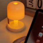 چراغ رومیزی شارژی کوچک LED Mini Table Desk Lamp Atmosphere Night Lights Bar