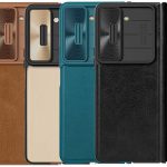 کیف محافظ سامسونگ زد فولد 5 نیلکین Nillkin Samsung Galaxy Z Fold 5/W24 Qin Pro leather case