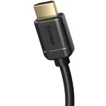 کابل اچ‌دی‌ام‌آی به اچ‌دی‌ام‌آی دو متری بیسوس Baseus HDMI 2.0 cable 4K 60 Hz 3D HDR 18 Gbps CAKGQ-B01